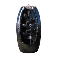 Incense Holder Ceramics Waterfall Backflow