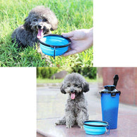 FastSolution's Portable Pet Water Bottle & Food Container